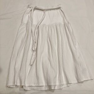 GAP Stretch Cotton Midi Skirt